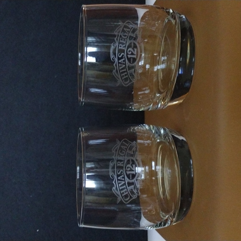 Chivas Regal rocks glasses